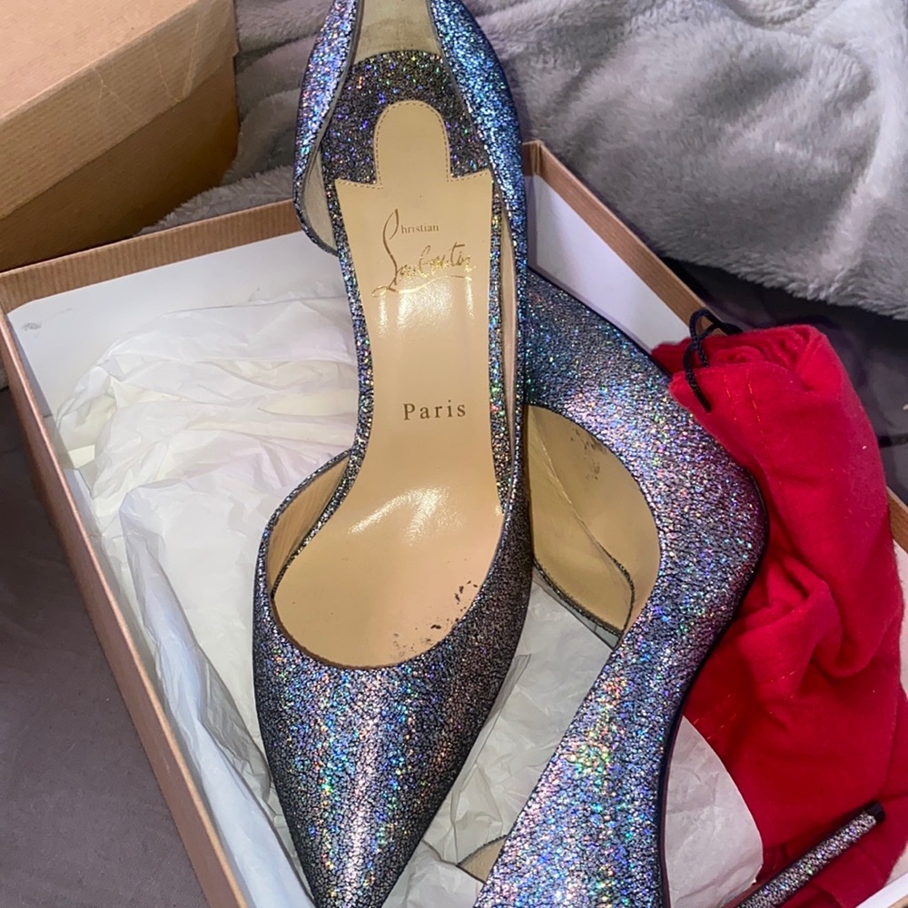 Christian Louboutin silver